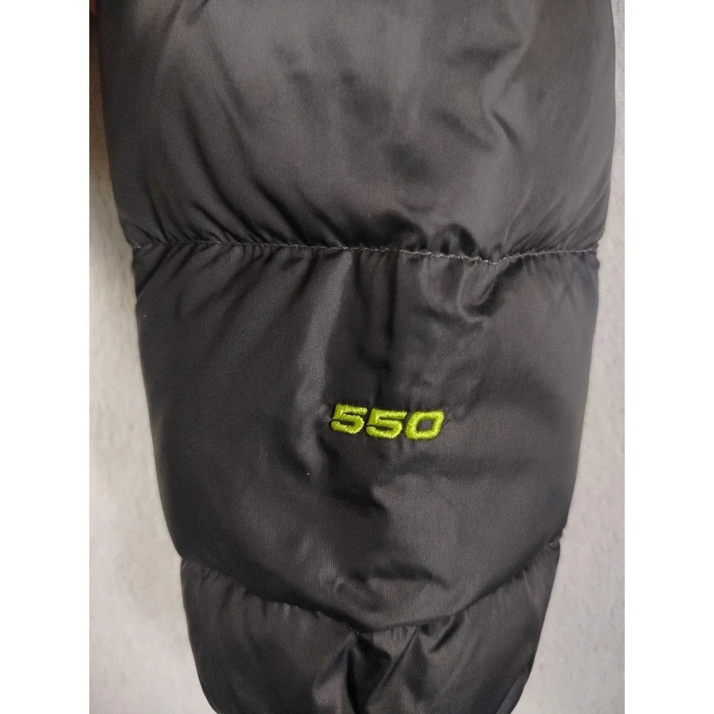 The North Face Jacket Boys 10/12 Black 550 Goose‎ Down Puffer Insulated Winter